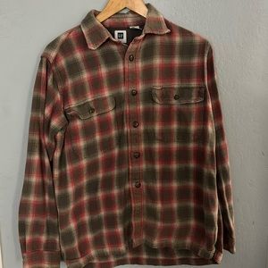 Plaid GAP button down shirt